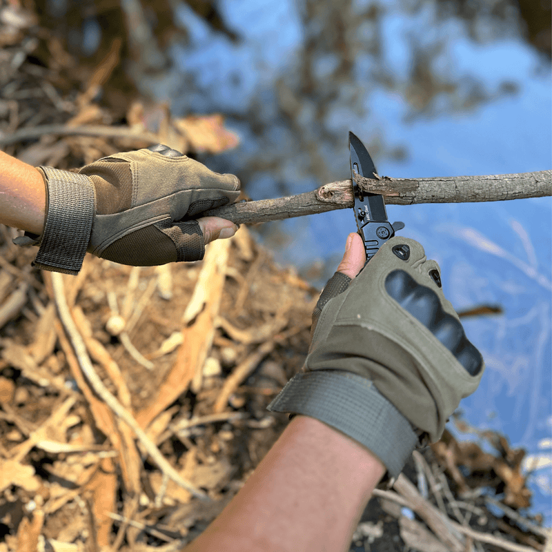 Load image into Gallery viewer, Tactical Fingerless Airsoft Gloves for Outdoor Sports, Paintball, and Motorcycling