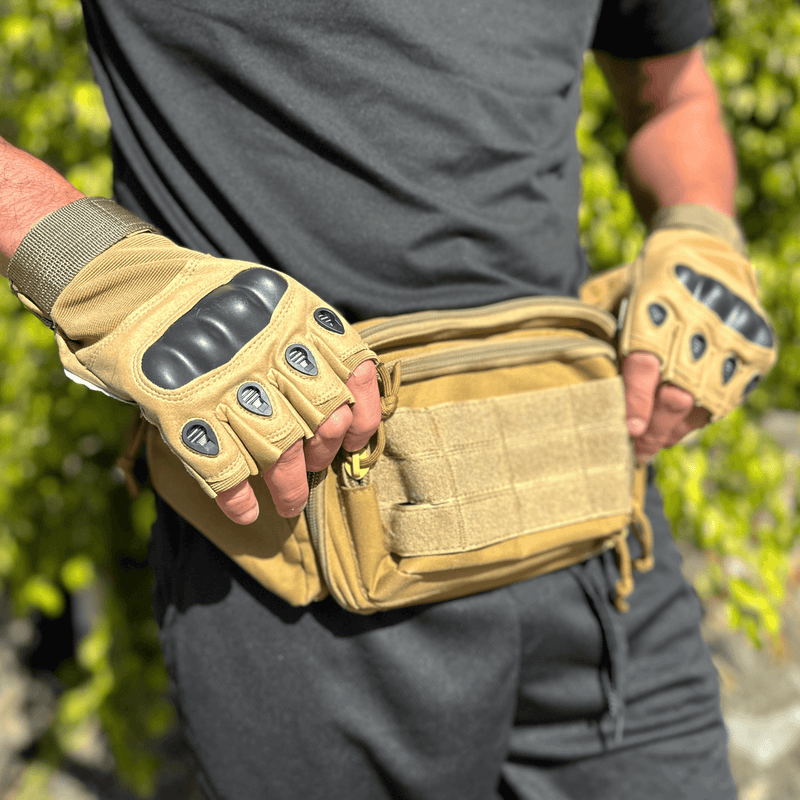 Load image into Gallery viewer, Tactical Fingerless Airsoft Gloves for Outdoor Sports, Paintball, and Motorcycling