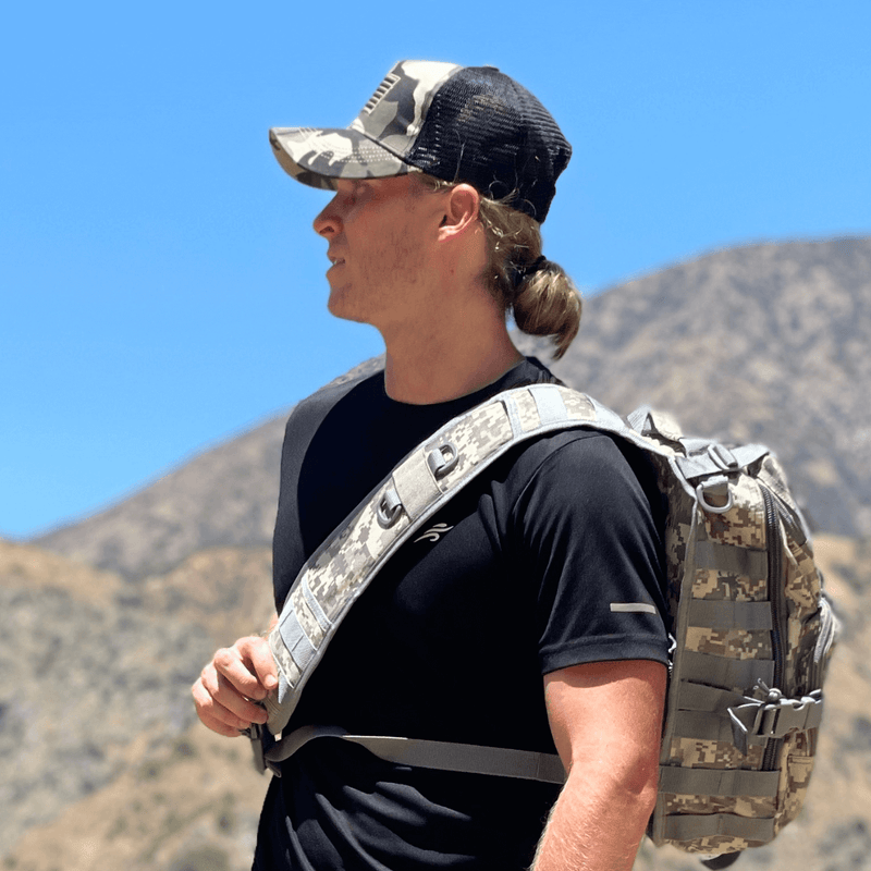 Load image into Gallery viewer, American Flag Trucker Hat with Adjustable Strap