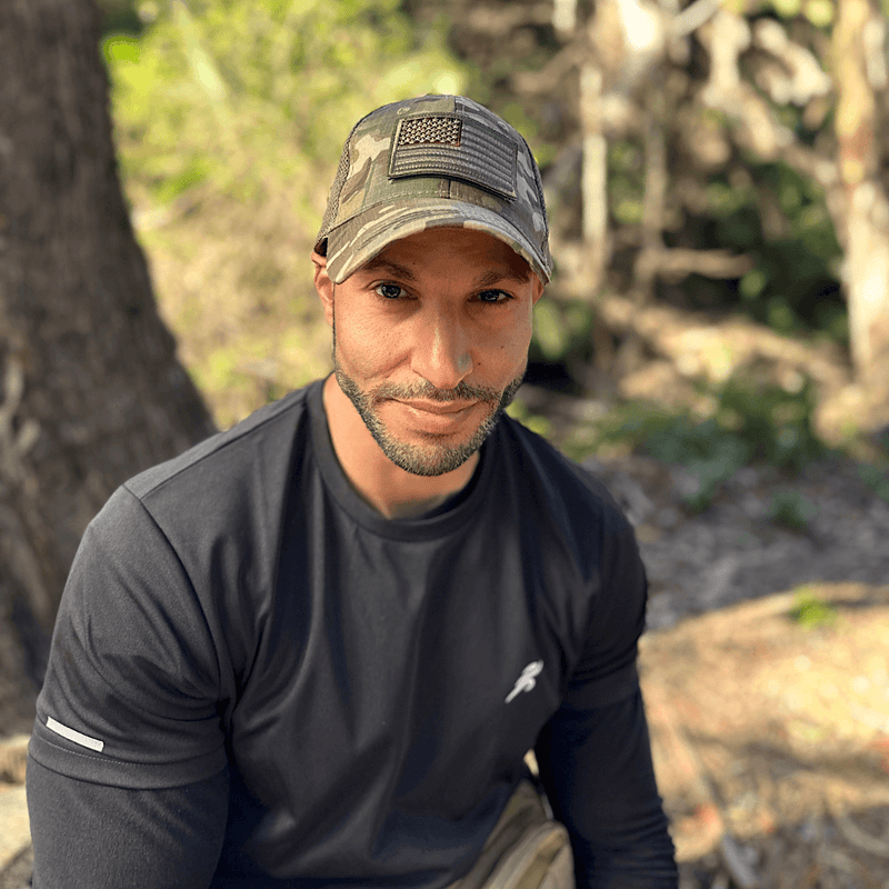 Load image into Gallery viewer, Tactical-Style Patch Hat with Adjustable Strap