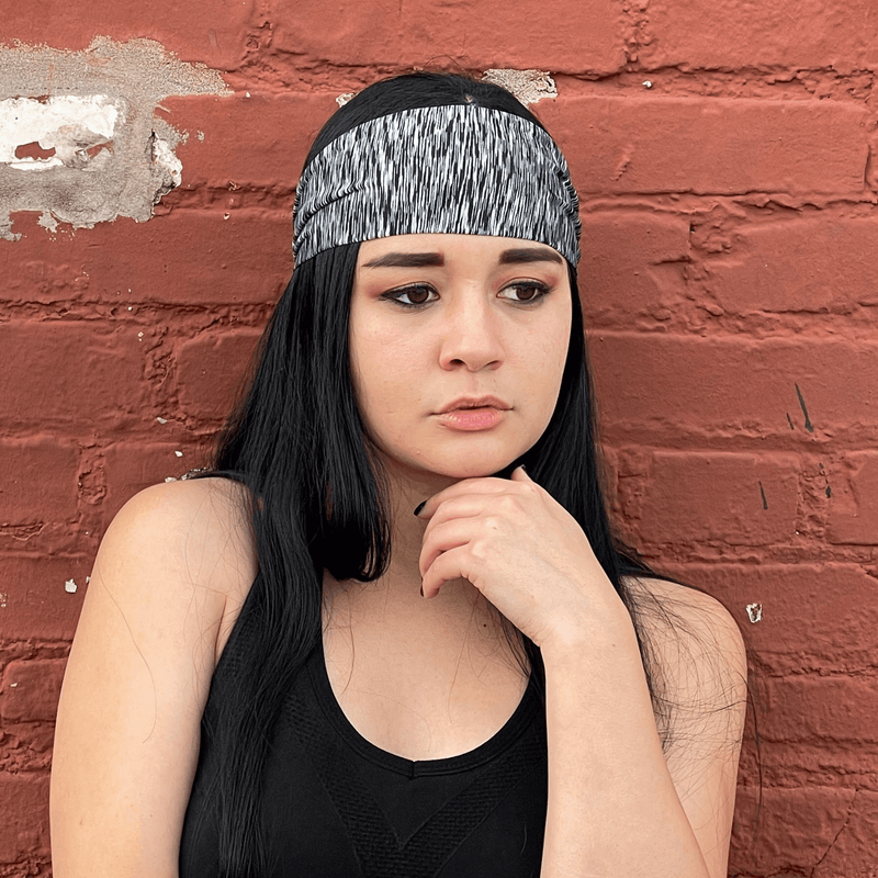 Load image into Gallery viewer, Extra-Wide Sport and Fitness Sweat-Wicking Headband