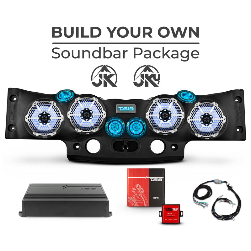 Load image into Gallery viewer, Jeep JK/JKU 2007-2018 Overhead Sound Bar – Build Your Own