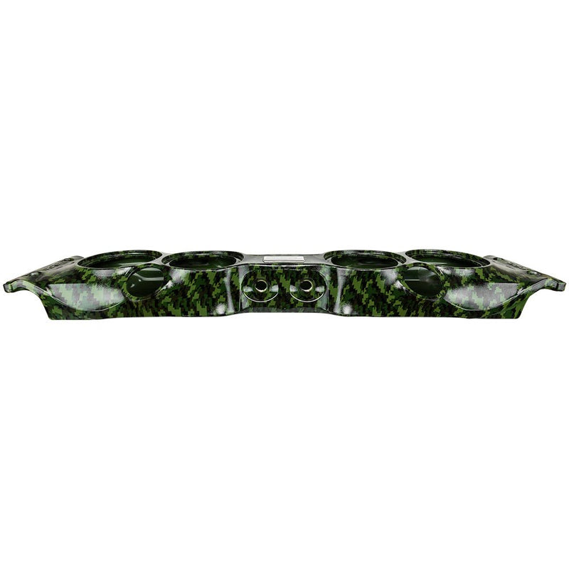 Load image into Gallery viewer, DS18 JK-SBAR/CMGR Exclusive Overhead Audio Bar System for JK/JKU Jeeps (4x 8" Speakers 4x3.72" Tweeters 2x1" Drivers) Camo Green