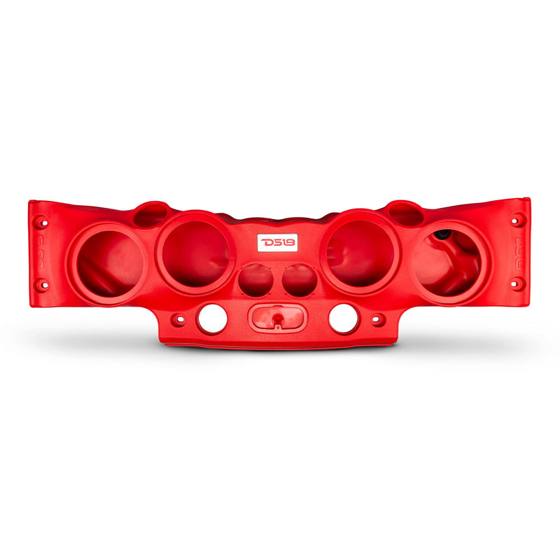 Load image into Gallery viewer, Jeep JK/JKU Overhead Bar System Fits 4 X 8" Speakers, 4 X Tweeters and 2 X Drivers -Red
