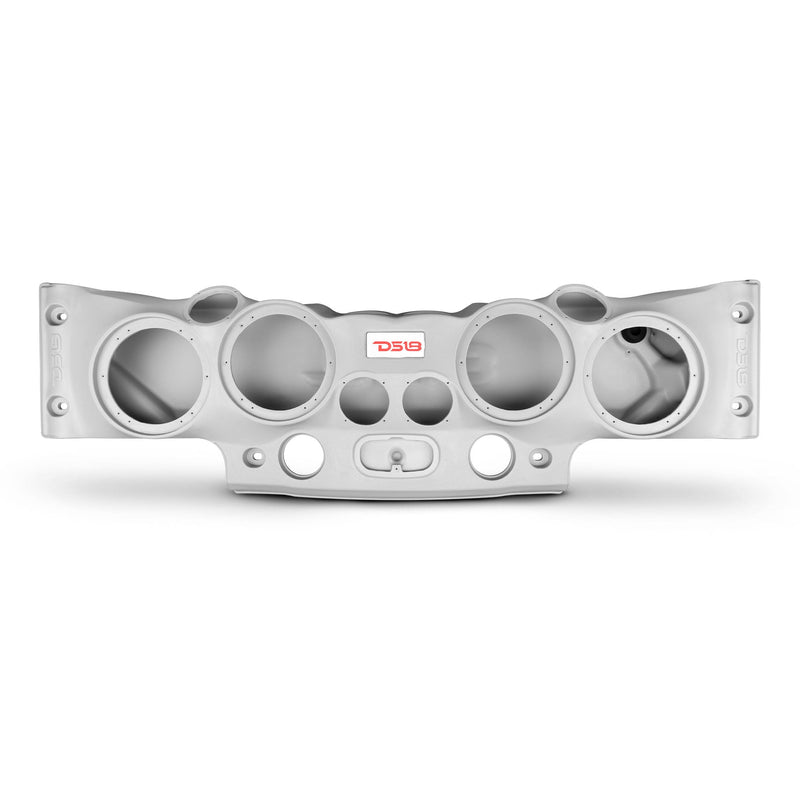 Load image into Gallery viewer, DS18 JK-SBAR/SL Exclusive Overhead Bar System for JK/JKU Jeeps (4 x 8" Speakers 4 x 3.72" Tweeters 2 x 1" Drivers) SILVER