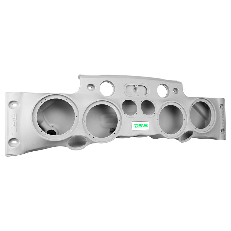 Load image into Gallery viewer, DS18 JK-SBAR/SL Exclusive Overhead Bar System for JK/JKU Jeeps (4 x 8" Speakers 4 x 3.72" Tweeters 2 x 1" Drivers) SILVER