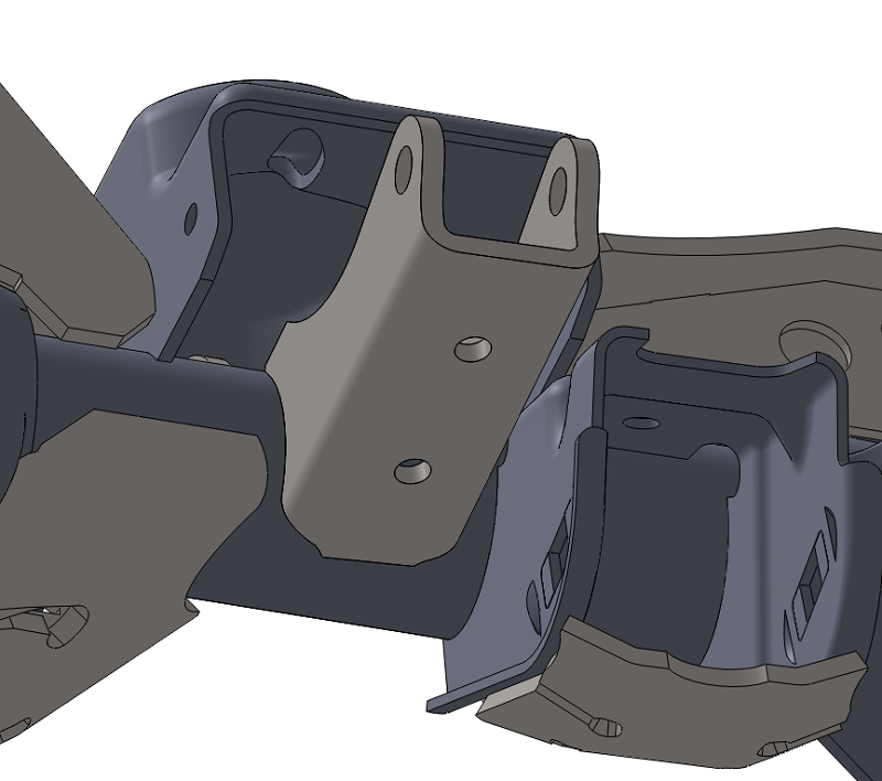 Load image into Gallery viewer, JK Front Shock Mounts