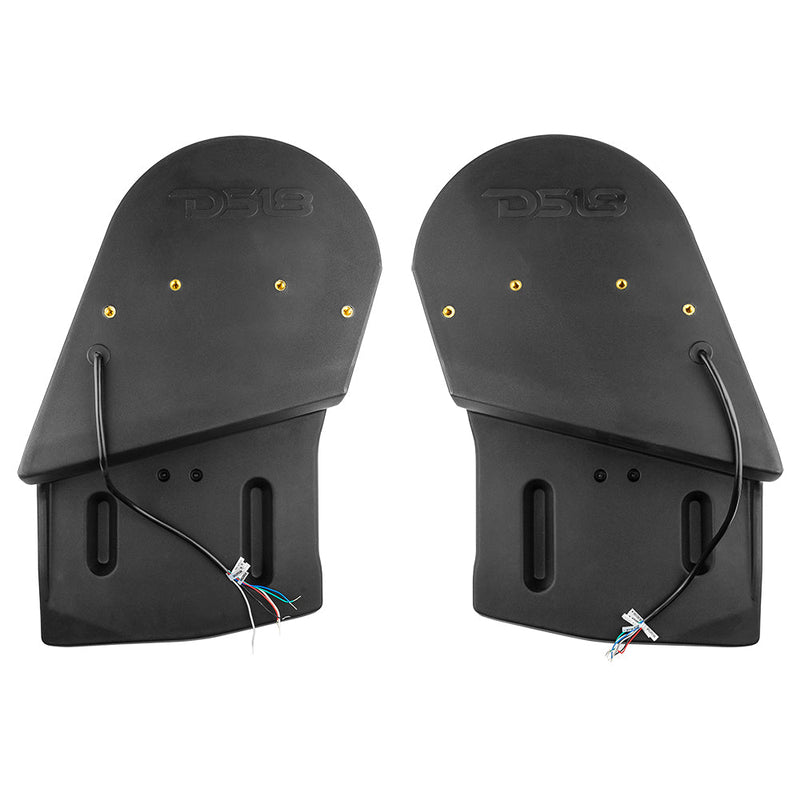 Load image into Gallery viewer, Jeep JL/JLU 10" Wheel Well Seald Subwoofer Enclosure Left and Right Side