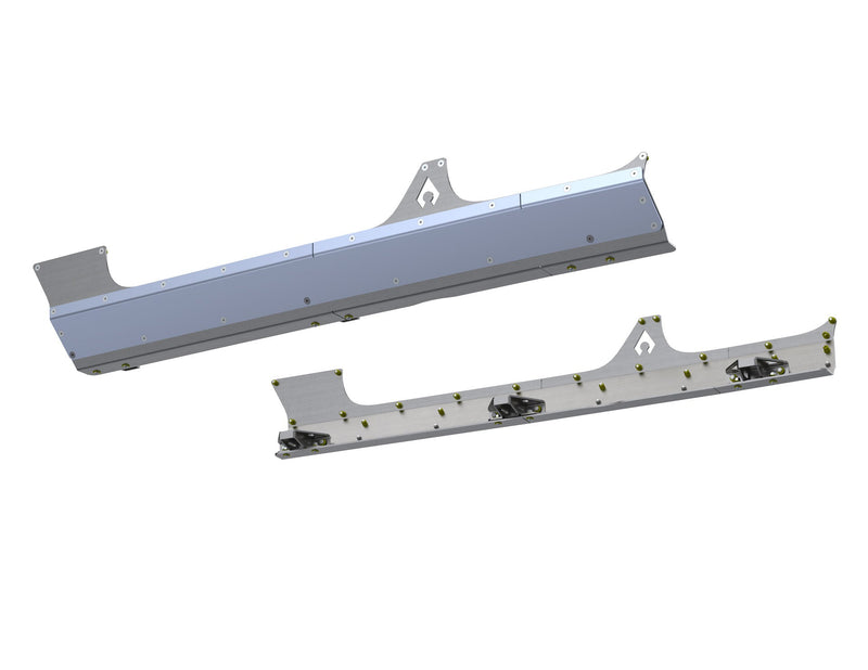 Load image into Gallery viewer, JLU Boatside Steel & Aluminum Rocker Armor