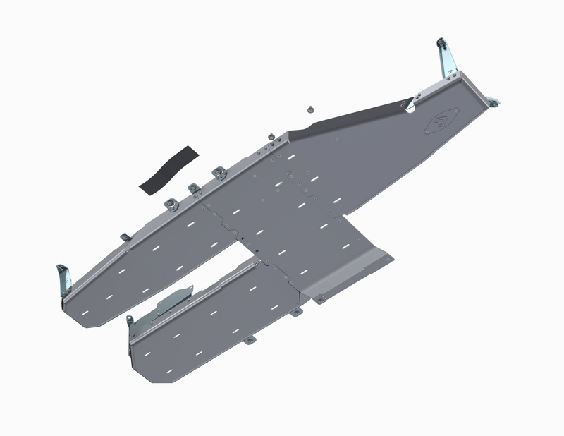 Load image into Gallery viewer, JLU 4XE BELLYPAN SKID With POWER PACK & EXHAUST SKIDs