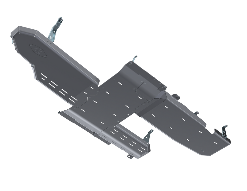 Load image into Gallery viewer, JLU Full Bellypan With Oil Door - 4 door 3.0L Diesel ALUMINUM