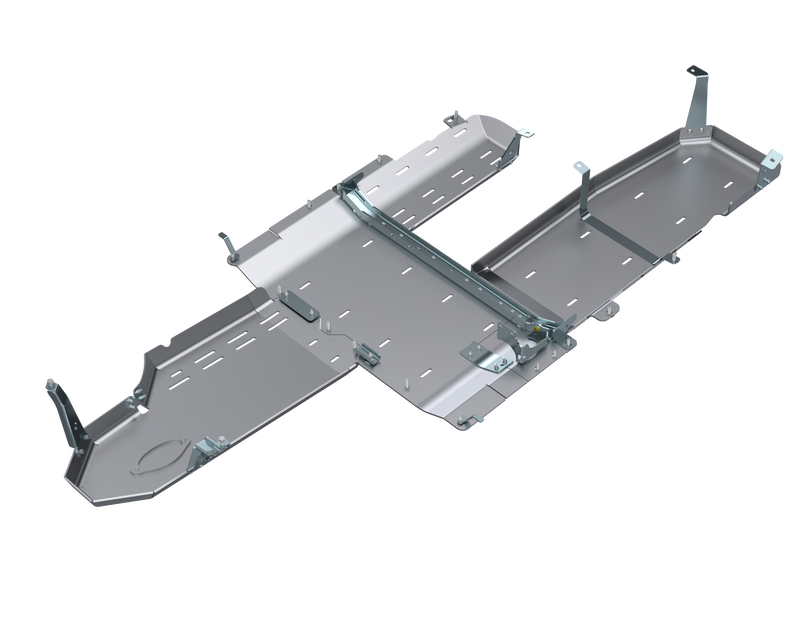 Load image into Gallery viewer, JLU Full Bellypan With Oil Door - 4 door 3.0L Diesel ALUMINUM