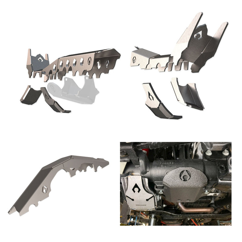 Load image into Gallery viewer, JL Front and Rear Truss Package: Free Rear LCA Skids!
