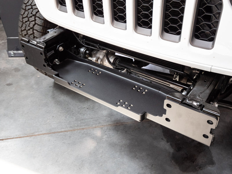 Load image into Gallery viewer, JL-JT Steel Bumper Winch Plate