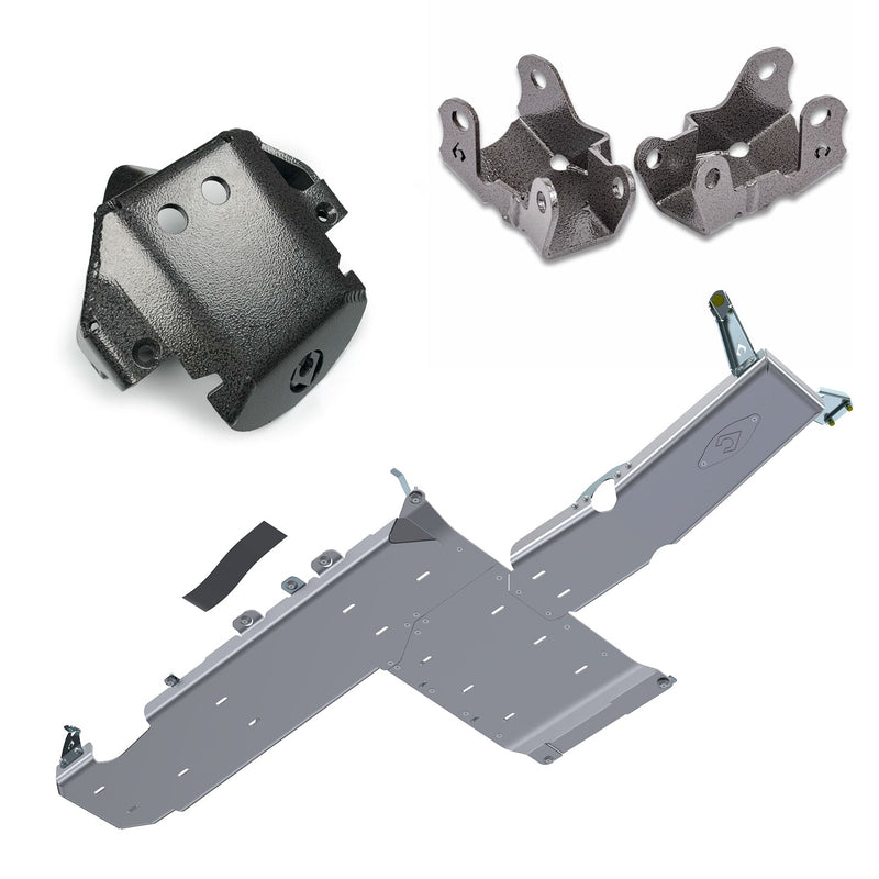 Load image into Gallery viewer, JLU 3.6L Pre - 2018 Protection Package: Bellypan *100.00 Instant Rebate, Free Front and Rear Axle Skids, and Free Hat!