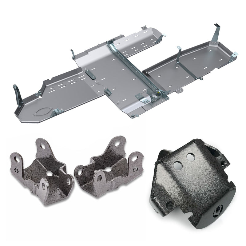 Load image into Gallery viewer, JLU Diesel Protection Package: Bellypan *100.00 Instant Rebate, Free Front CAD Skid, Rear LCA Skids, And Free Hat!
