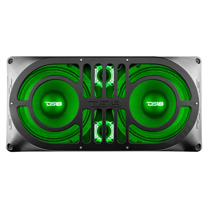 Load image into Gallery viewer, Jeep TJ,JK/JKU,JL/JLU Tailgate Loudspeaker Enclosure for 2 X 10" and 2 x 3" Tweeters