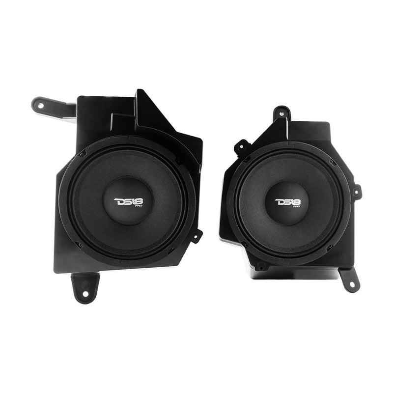 Load image into Gallery viewer, Jeep JL/JLU/JT Dash Enclosure – Loaded 6.5” Left & Right with PRO-JP6NEO, 150W RMS