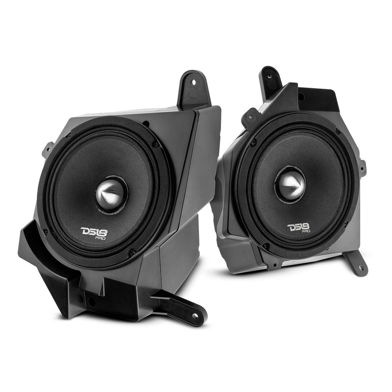 Load image into Gallery viewer, Jeep JL/JLU/JT Dash Enclosure – Loaded 6.5” Left & Right with PRO-FR6NEO, 225W RMS