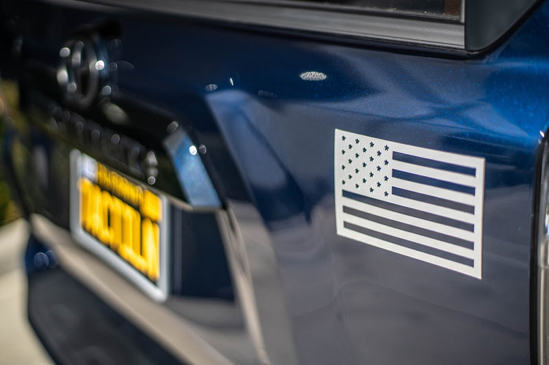 Load image into Gallery viewer, American Flag Magnets - Metallic Grey