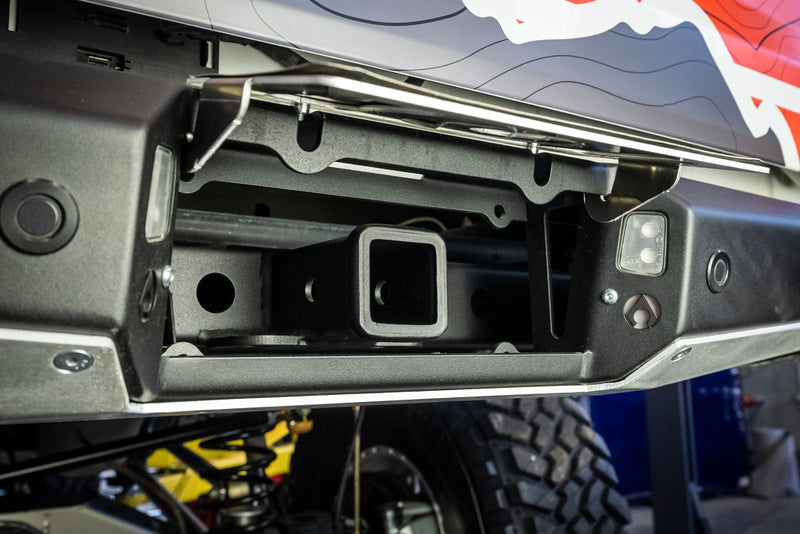 Load image into Gallery viewer, HIGH CLEARANCE REAR BUMPER MODULAR 2 INCH RECEIVER