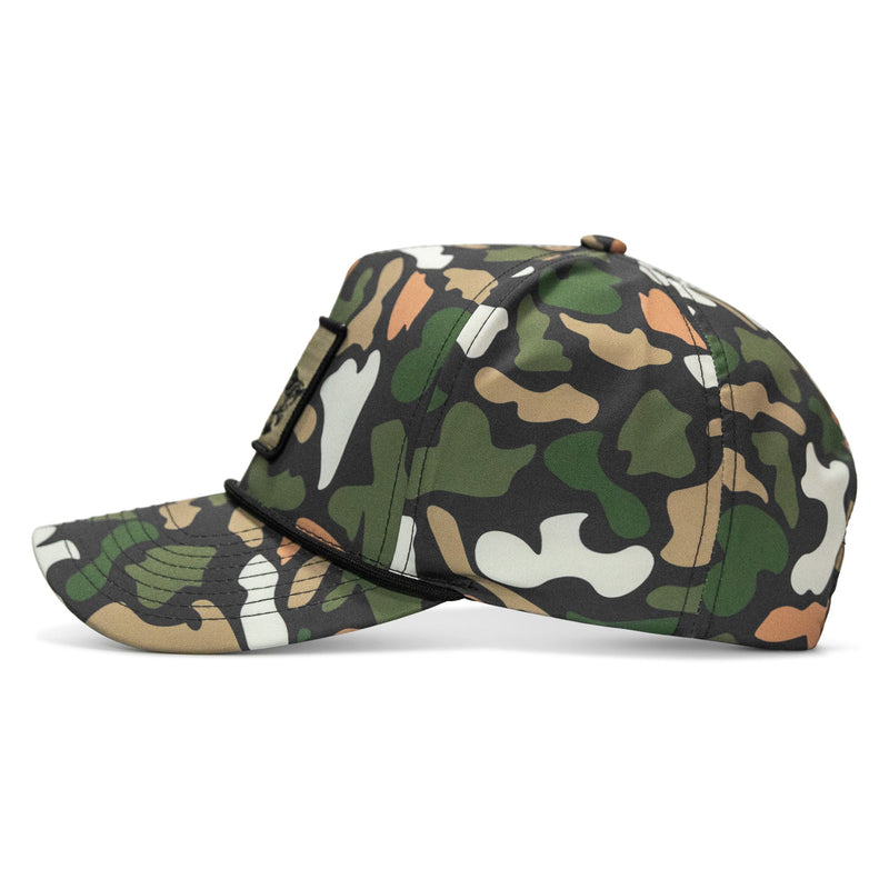Load image into Gallery viewer, Just Say When Patch 5 Pannel Rope Snapback