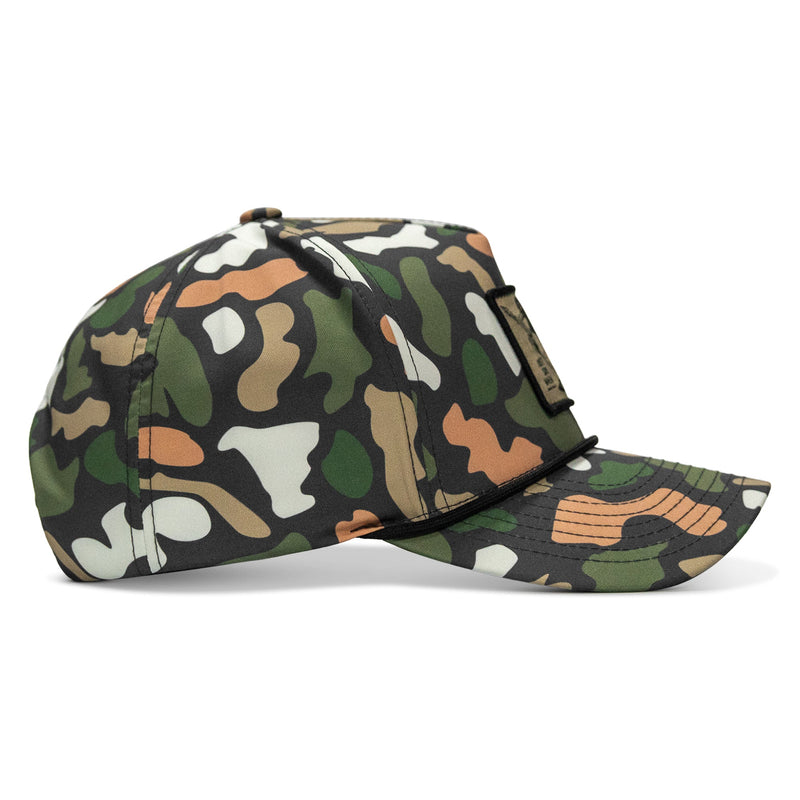 Load image into Gallery viewer, Just Say When Patch 5 Pannel Rope Snapback
