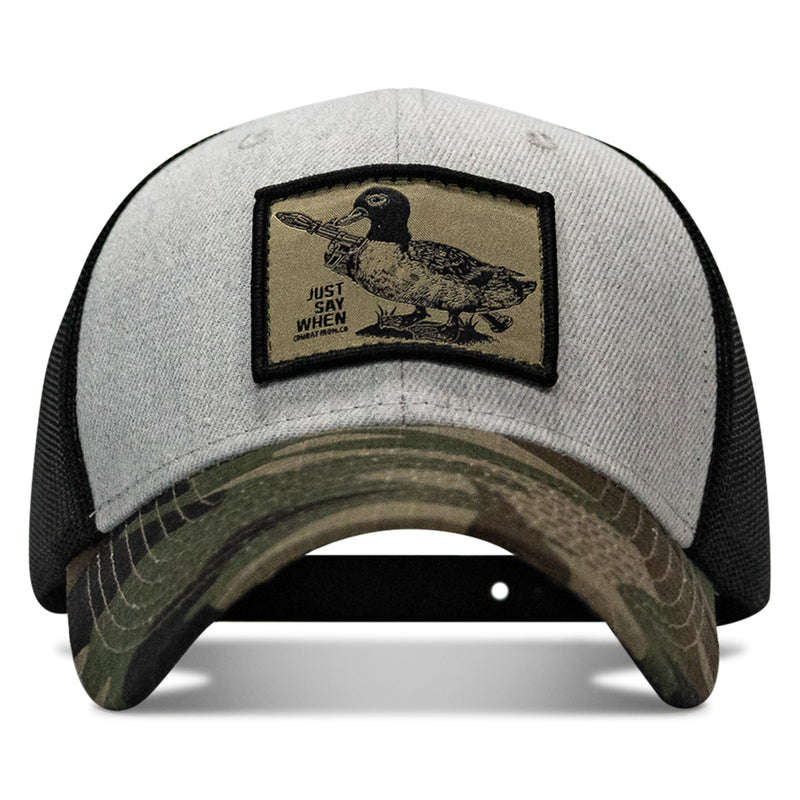 Load image into Gallery viewer, Just Say When Patch Original Ripstop Snapback Hat