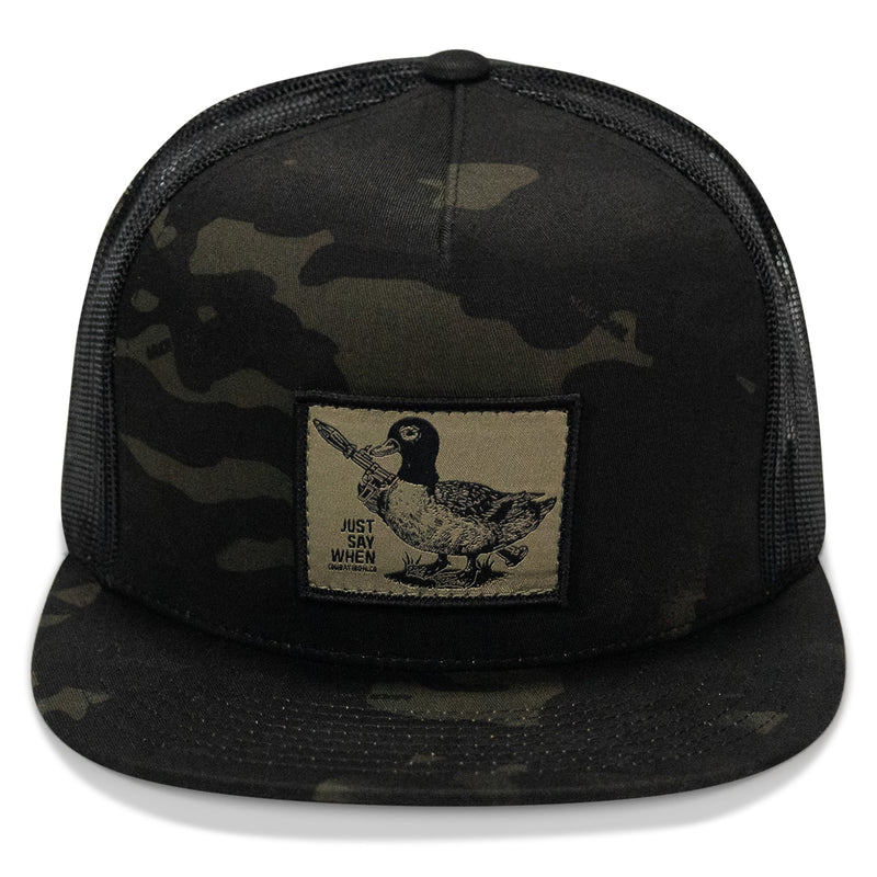 Load image into Gallery viewer, Just Say When Patch Flatbill Hat
