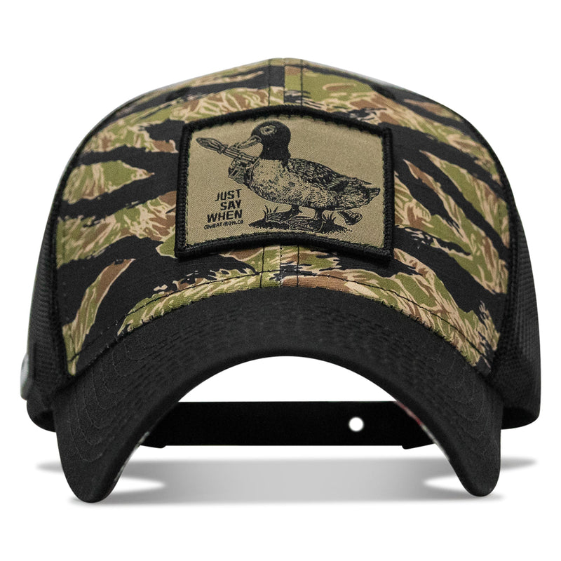 Load image into Gallery viewer, Just Say When Patch Original Ripstop Snapback Hat