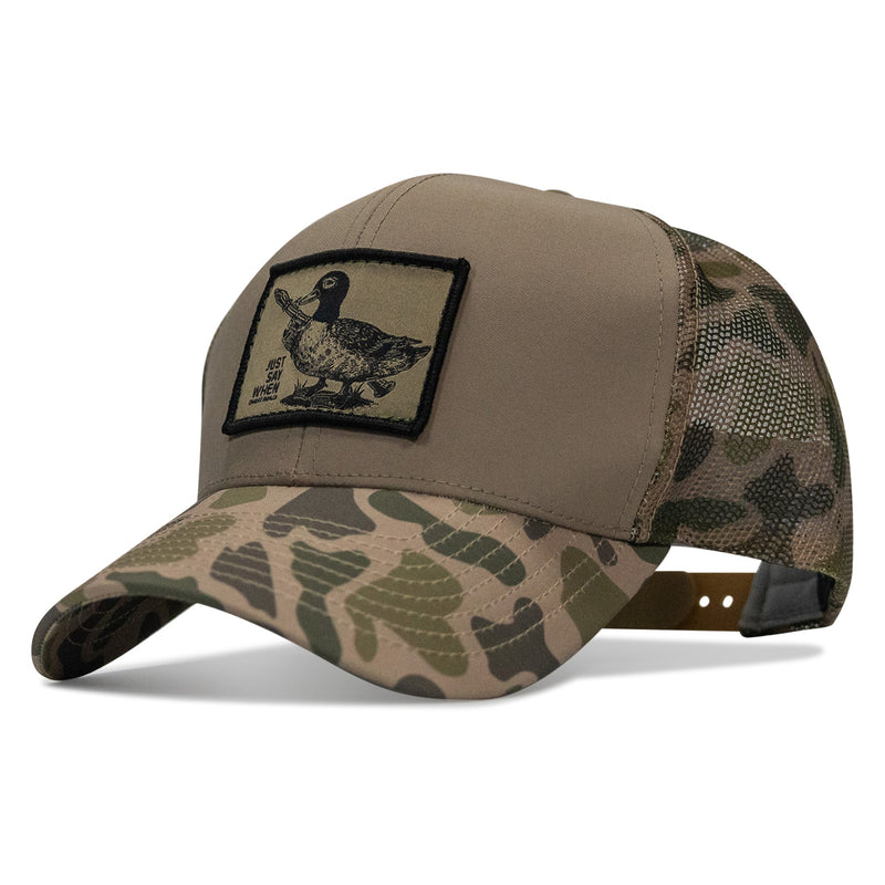 Load image into Gallery viewer, Just Say When Patch Snapback Hat