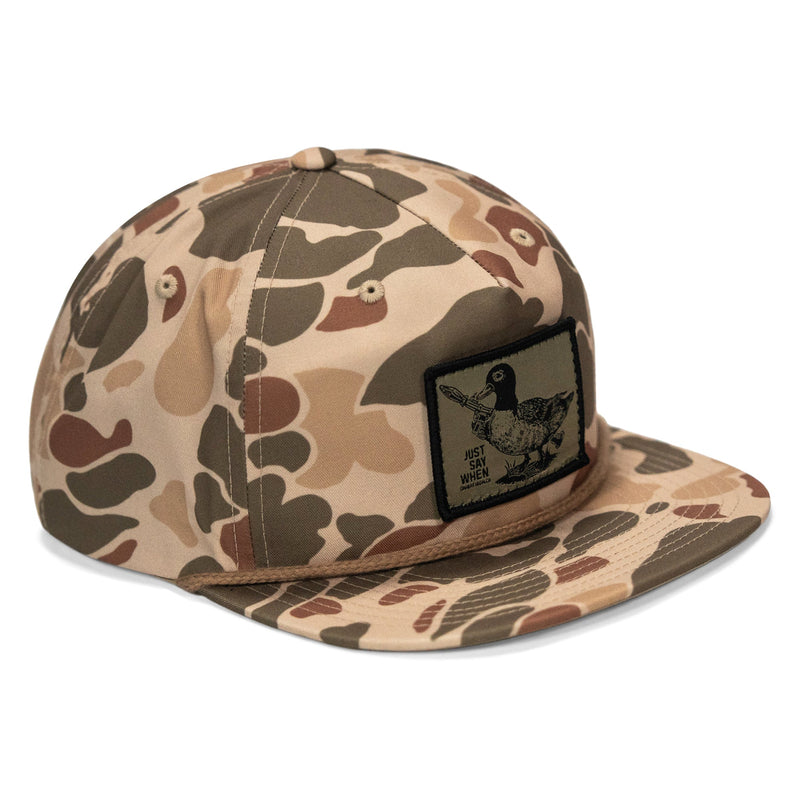 Load image into Gallery viewer, Just Say When Patch Flatbill Hat