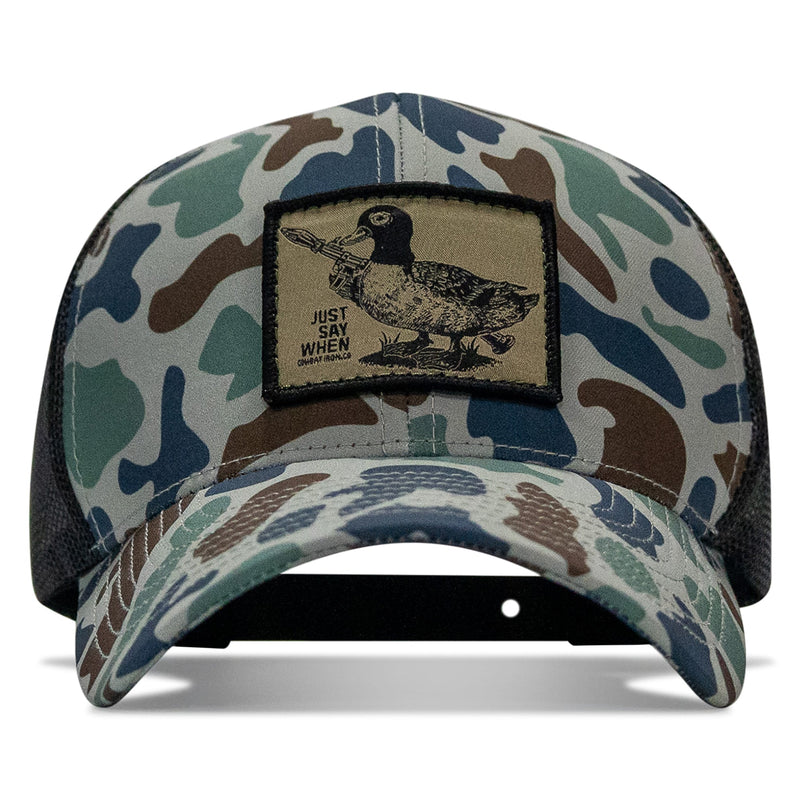Load image into Gallery viewer, Just Say When Patch Snapback Hat