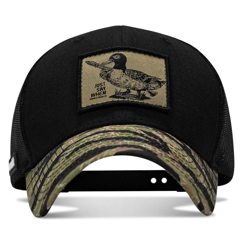 Load image into Gallery viewer, Just Say When Patch Original Ripstop Snapback Hat