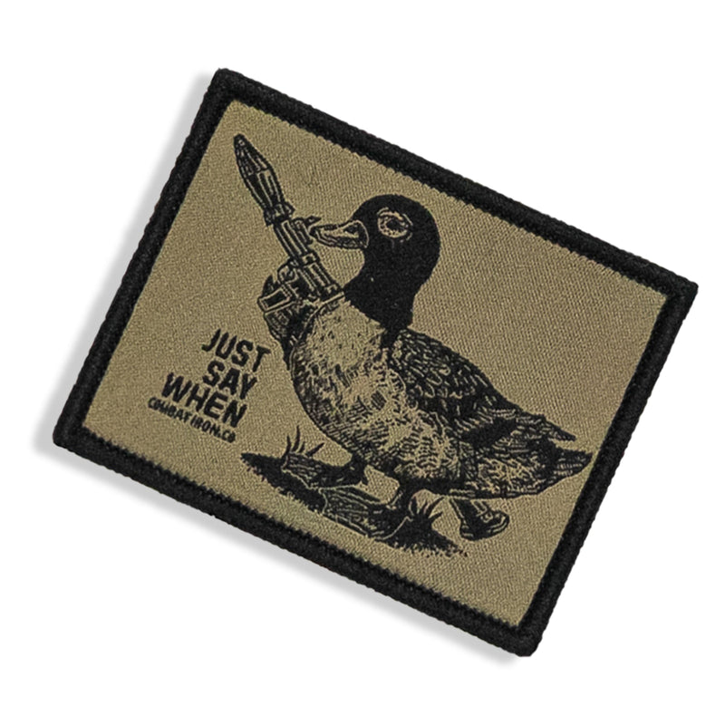 Load image into Gallery viewer, Just Say When Small Velcro Patch