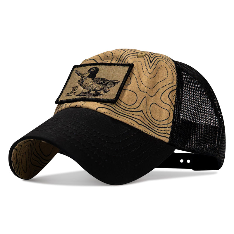 Load image into Gallery viewer, Just Say When Patch. Tactical Ripstop Mesh Snapback Hat