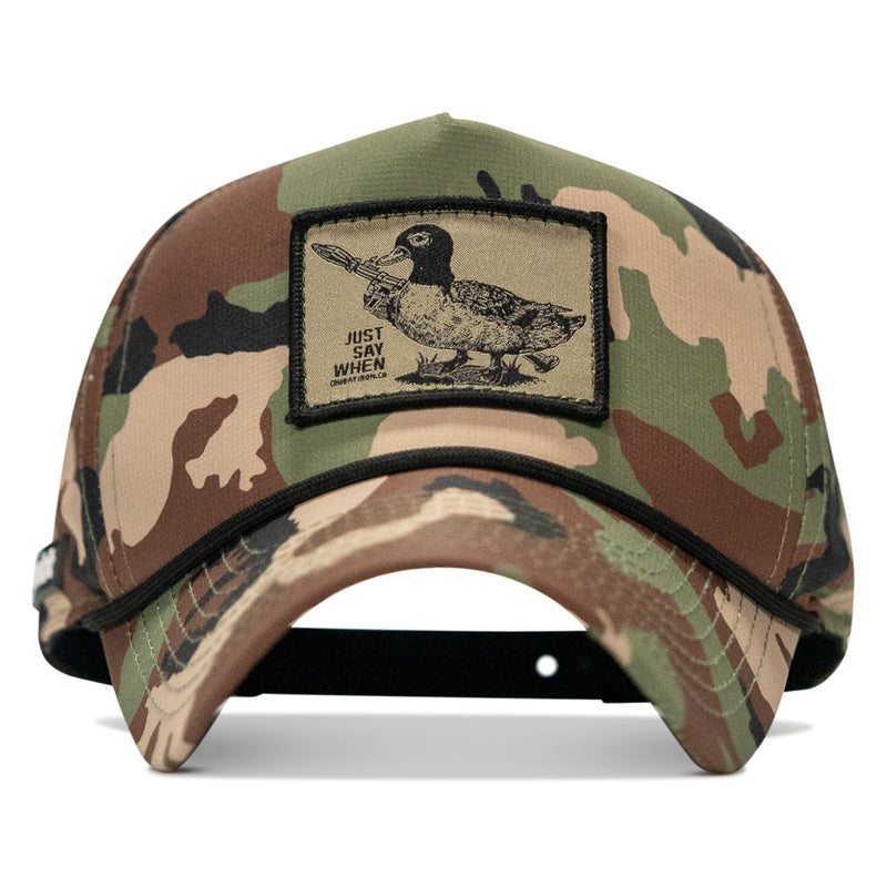 Load image into Gallery viewer, Just Say When Patch Weekender Snapback