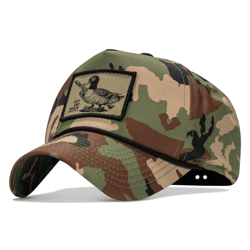 Load image into Gallery viewer, Just Say When Patch Weekender Snapback