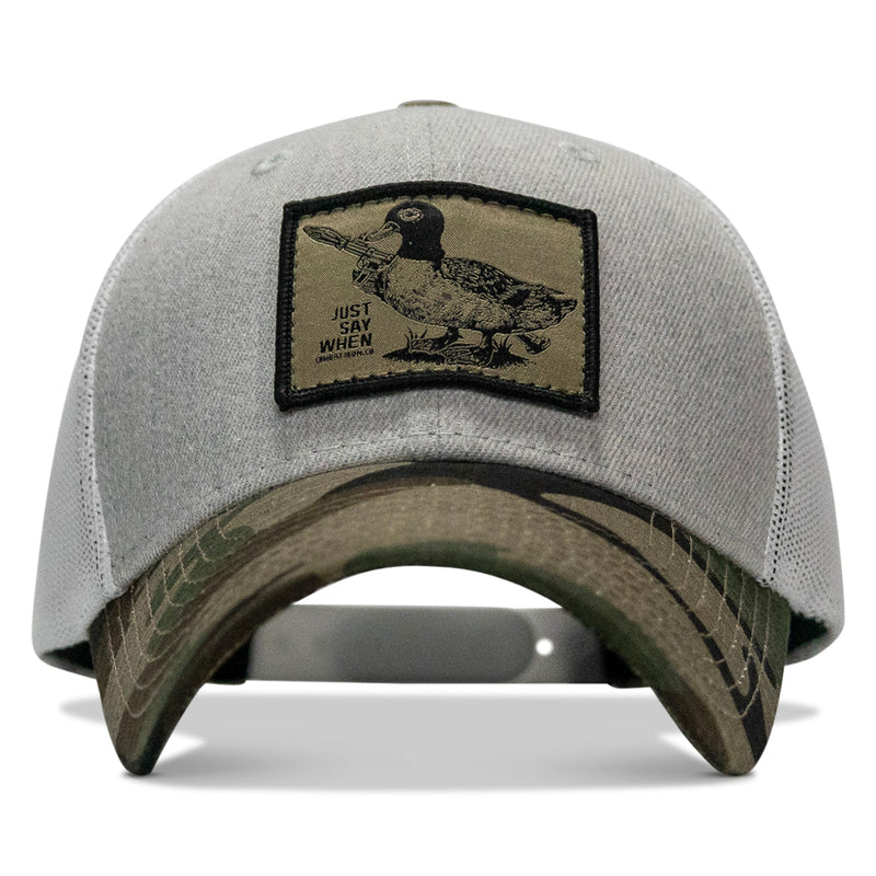 Load image into Gallery viewer, Just Say When Patch Original Ripstop Snapback Hat