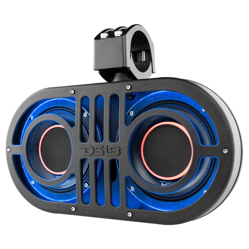 Load image into Gallery viewer, Dual 6.5" Marine and Powersports PRO Roll Cage Sound Bar System with Built in LED RGB Lights450 Watts Rms ( 2 x PRO-HY6.4B Included)