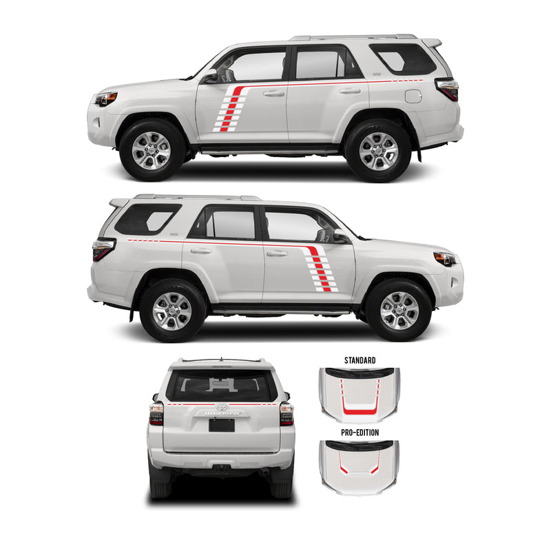 Load image into Gallery viewer, 2010-2024 4Runner Checkered Stripe Kit