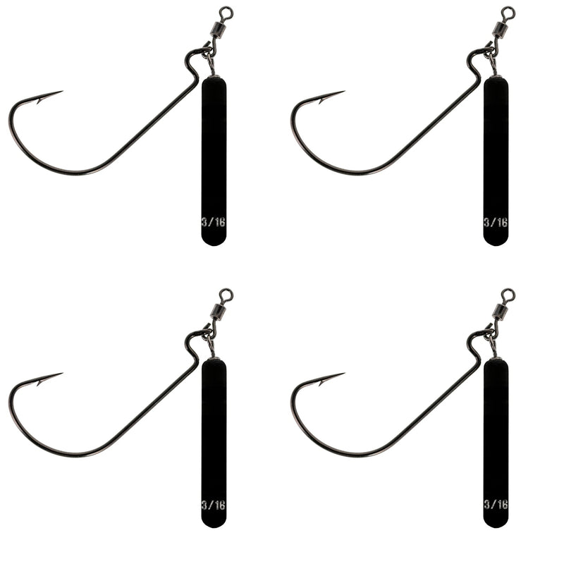Load image into Gallery viewer, Reaction Tackle Tungsten Jika Rigs- 4PK