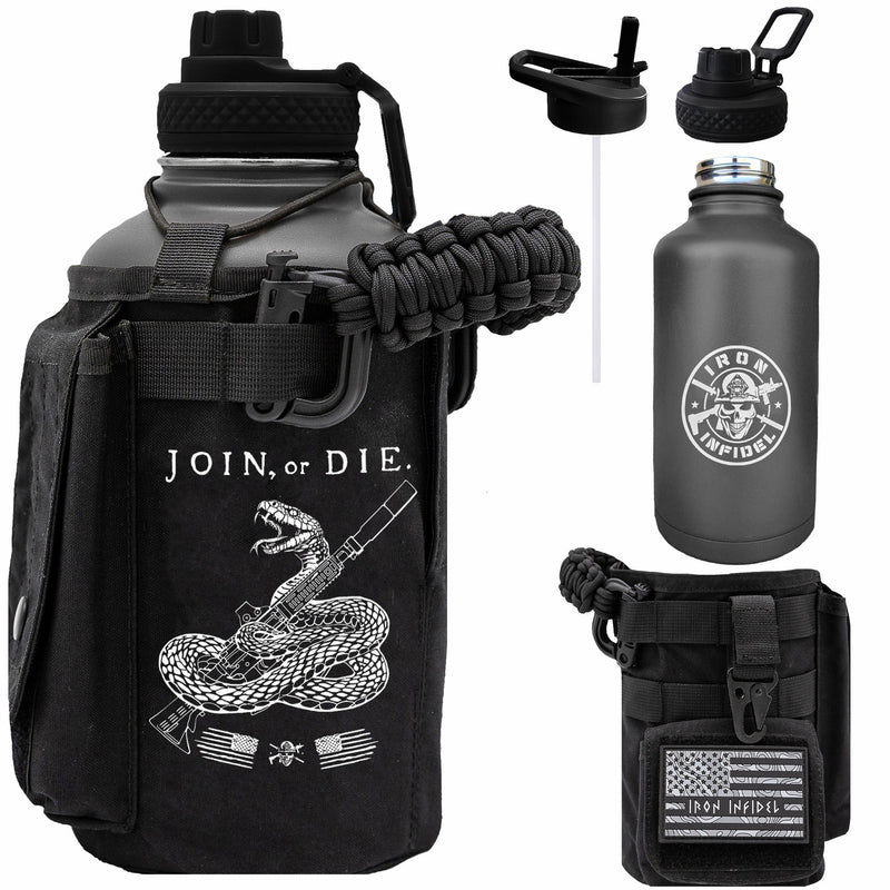 Load image into Gallery viewer, 64oz Battle Bottle Water Bottles