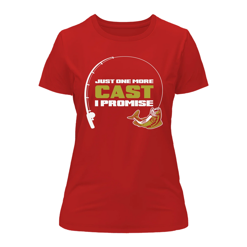 Load image into Gallery viewer, Just One More Cast T-Shirt for Women