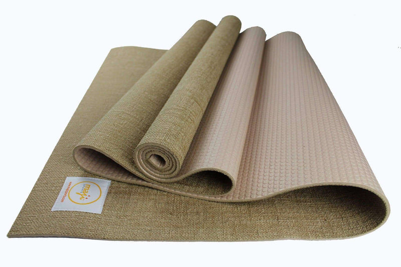 Load image into Gallery viewer, Jute Premium Eco Yoga Mat