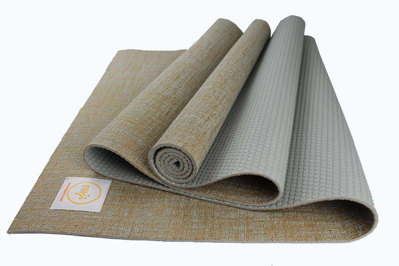 Load image into Gallery viewer, Jute Premium Eco Yoga Mat