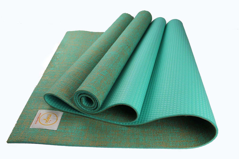 Load image into Gallery viewer, Jute Premium Eco Yoga Mat