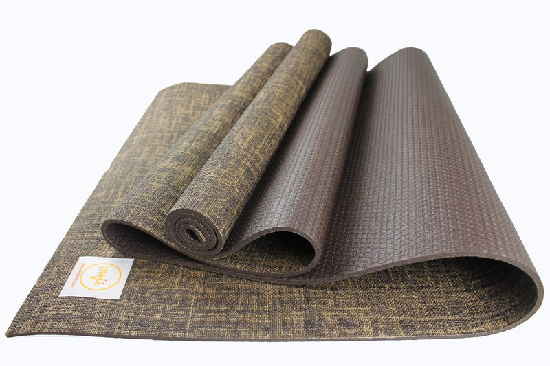 Load image into Gallery viewer, Jute Premium Eco Yoga Mat