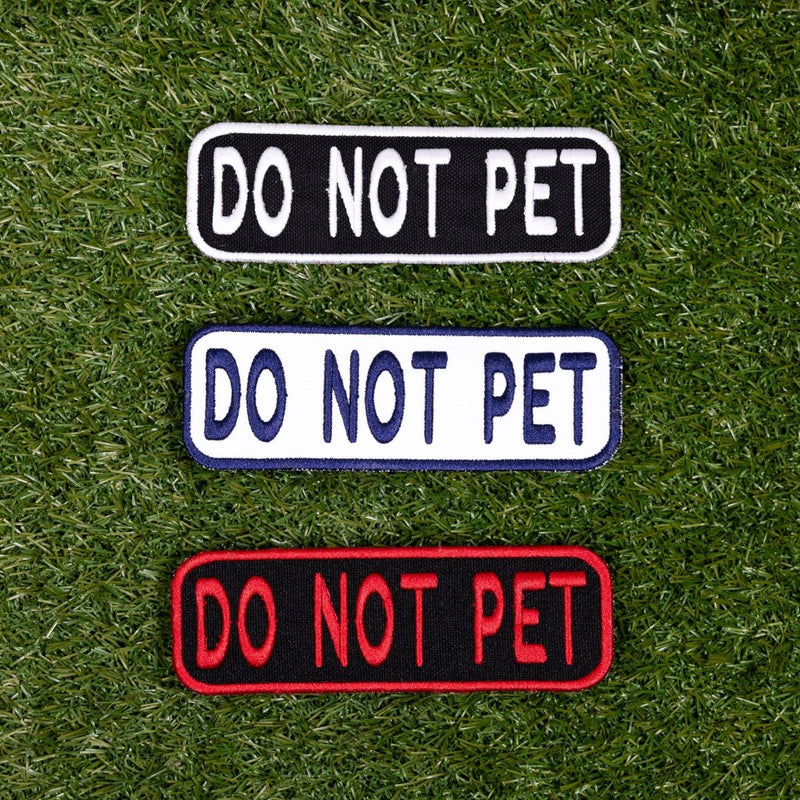 Load image into Gallery viewer, Do Not Pet 2x6 Patch