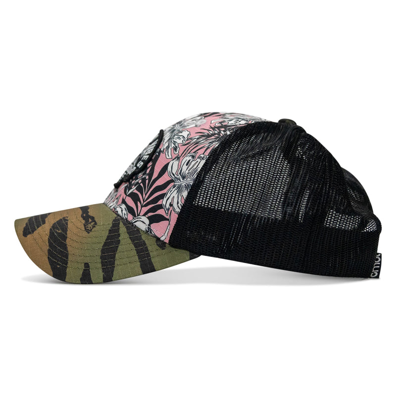 Load image into Gallery viewer, Kill Bad Vibes Skull Patch Original Ripstop Snapback Hat